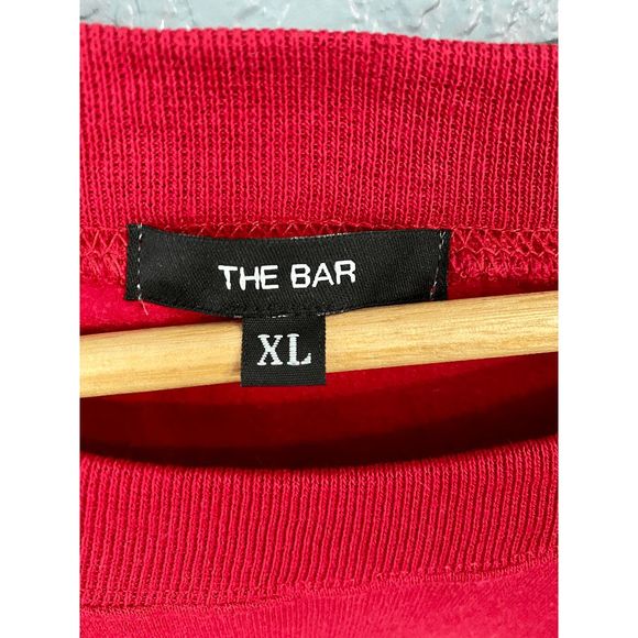 The Bar Red Taylor Varsity Sweatshirt - Picture 9 of 9